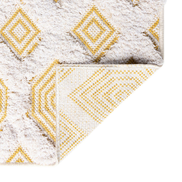 Marbella Meadows Collection Area Rug - Sierra Rectangle Yellow  lifestyle 38