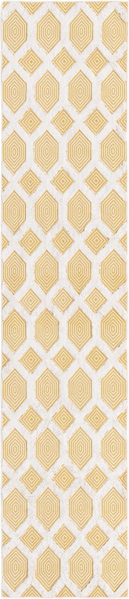 Marbella Meadows Collection Area Rug - Sierra Runner Yellow  lifestyle 70