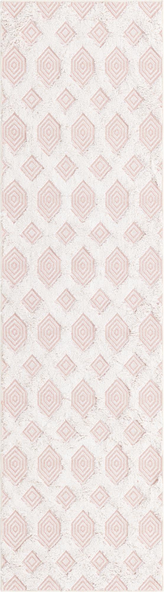Marbella Meadows Collection Area Rug - Sierra Runner Pink  lifestyle 54
