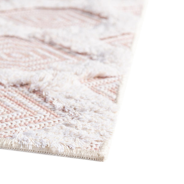 Marbella Meadows Collection Area Rug - Sierra Runner Pink  lifestyle 66
