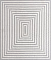 Marbella Meadows Collection Area Rug -  Costa Rectangle Anthracite Gray Main