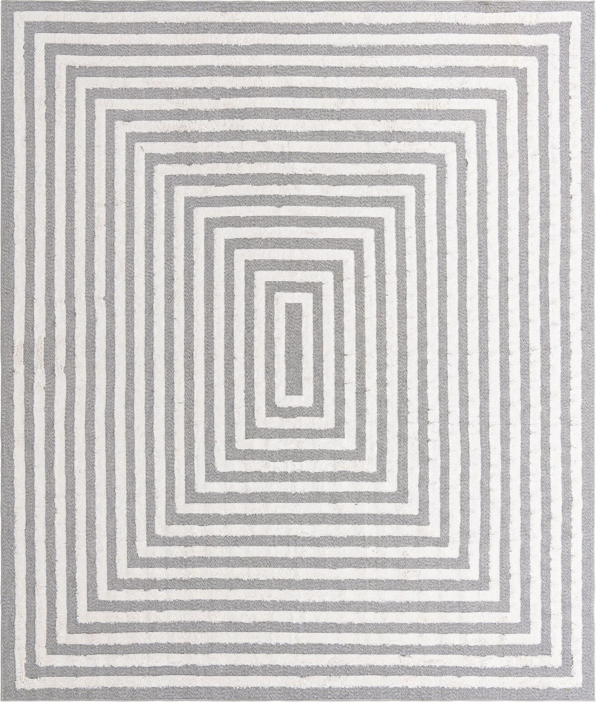 Marbella Meadows Collection Area Rug -  Costa Rectangle Anthracite Gray Main
