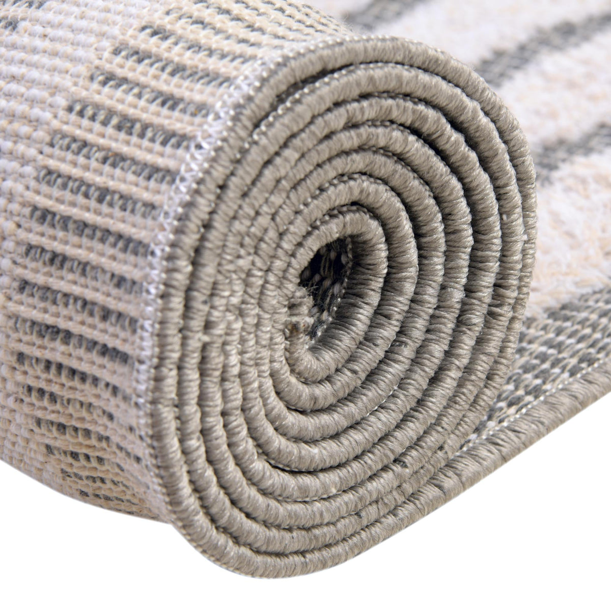 Marbella Meadows Collection Area Rug -  Costa Rectangle Anthracite Gray  lifestyle 38
