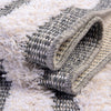 Marbella Meadows Collection Area Rug -  Costa Rectangle Anthracite Gray  lifestyle 41