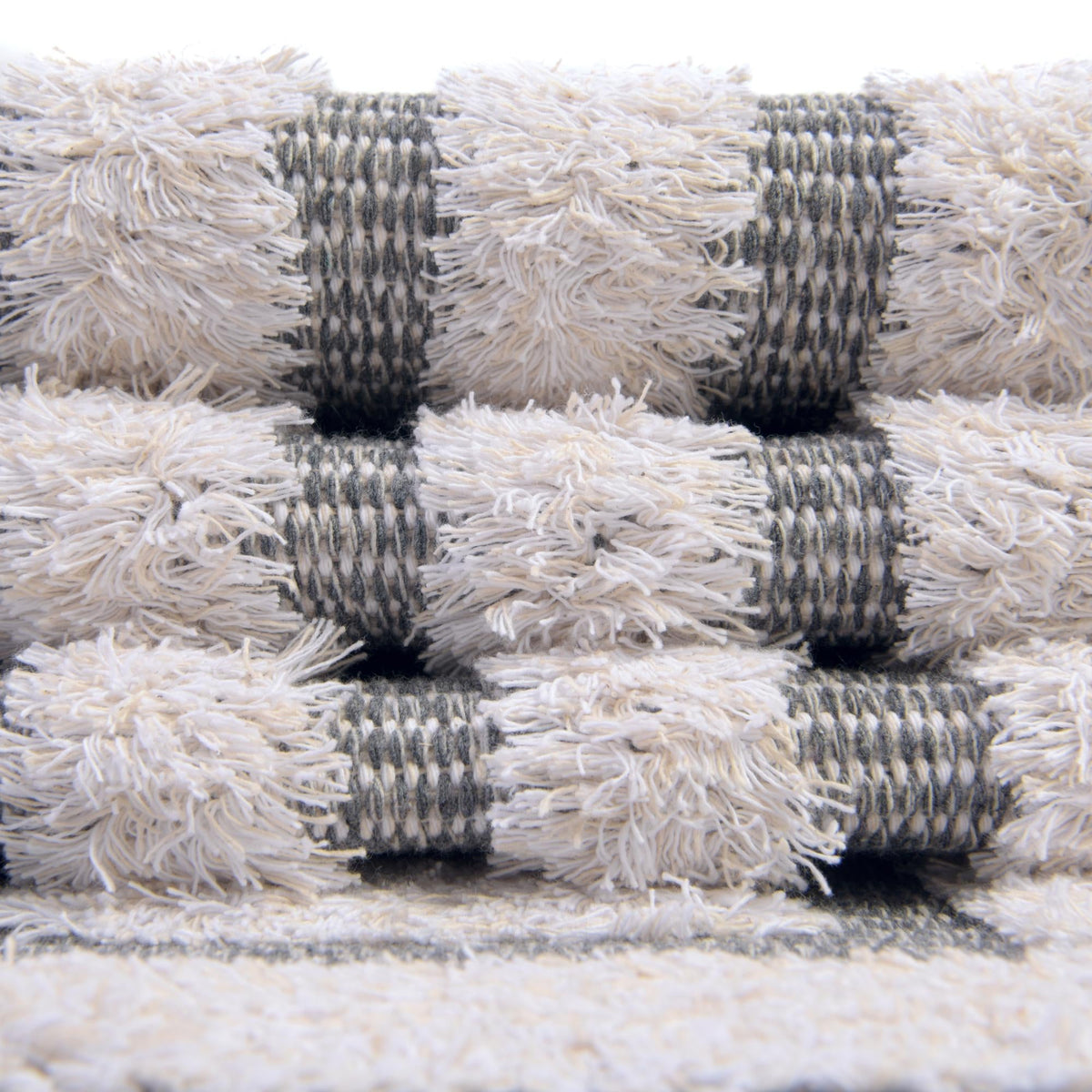 Marbella Meadows Collection Area Rug -  Costa Rectangle Anthracite Gray  lifestyle 44