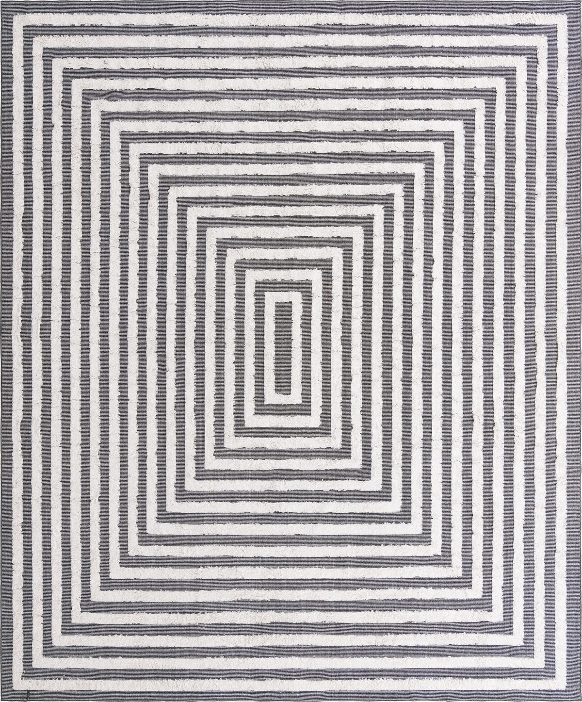 Marbella Meadows Collection Area Rug -  Costa Rectangle Black  lifestyle 5