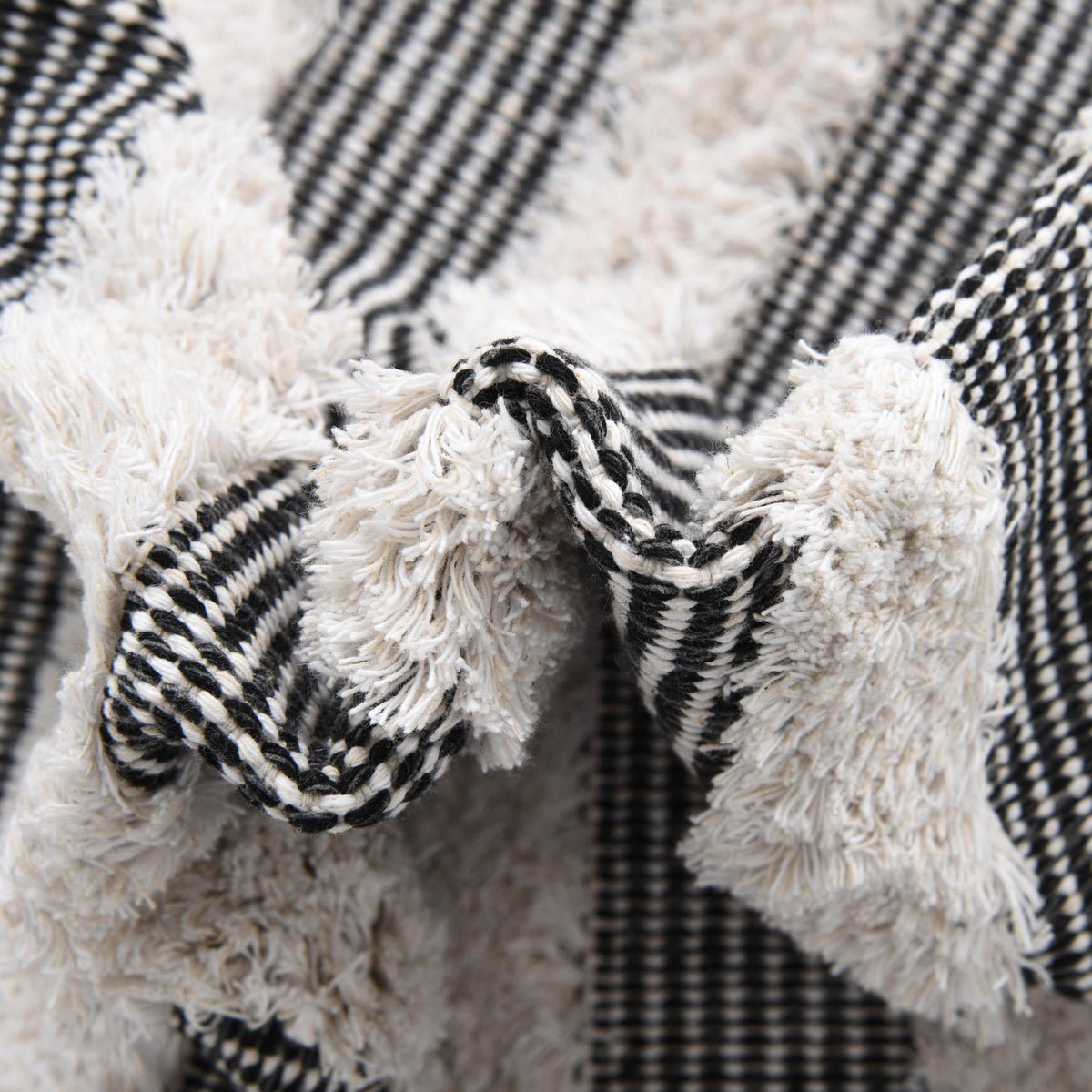 Marbella Meadows Collection Area Rug -  Costa Rectangle Black  lifestyle 46