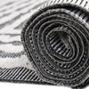 Marbella Meadows Collection Area Rug -  Costa Rectangle Black  lifestyle 64
