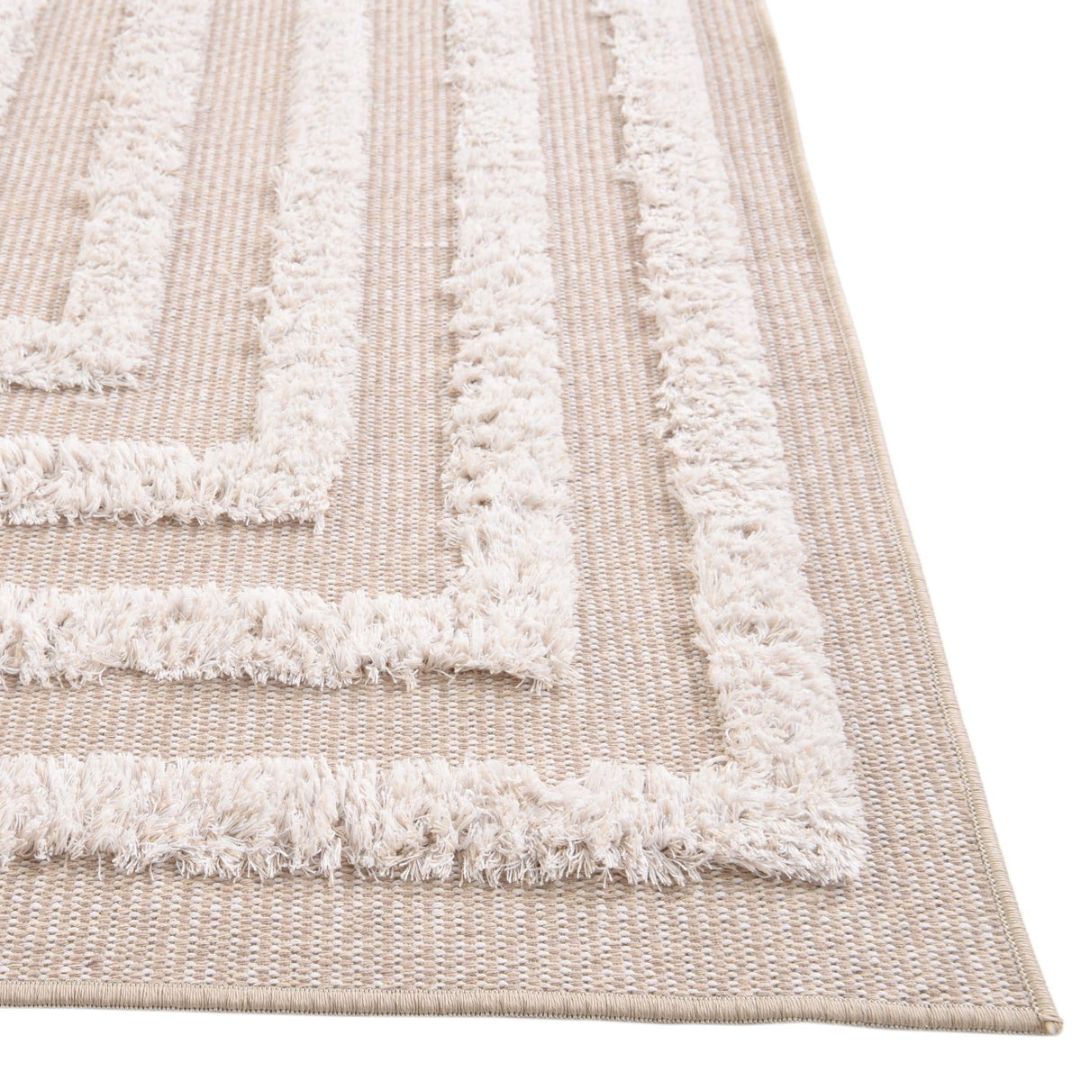 Marbella Meadows Collection Area Rug -  Costa Rectangle Beige  lifestyle 24