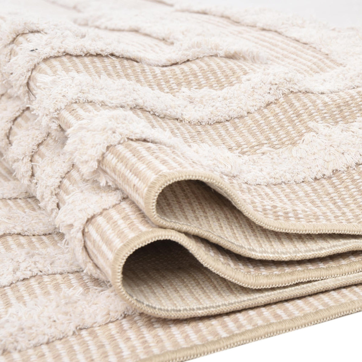 Marbella Meadows Collection Area Rug -  Costa Rectangle Beige  lifestyle 43