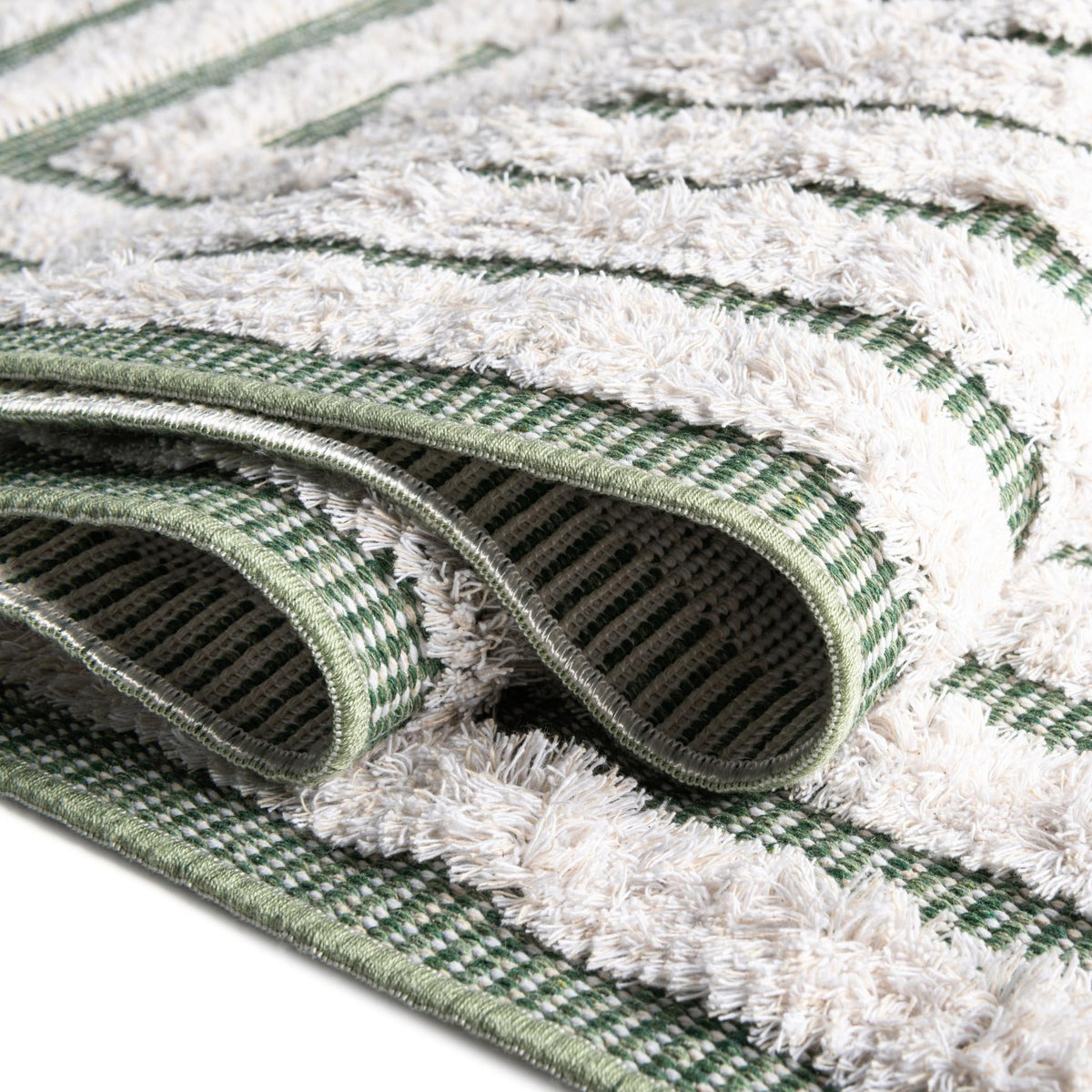 Marbella Meadows Collection Area Rug -  Costa Rectangle Green  lifestyle 35