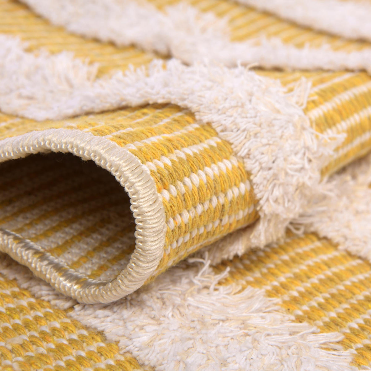 Marbella Meadows Collection Area Rug -  Costa Rectangle Yellow  lifestyle 18