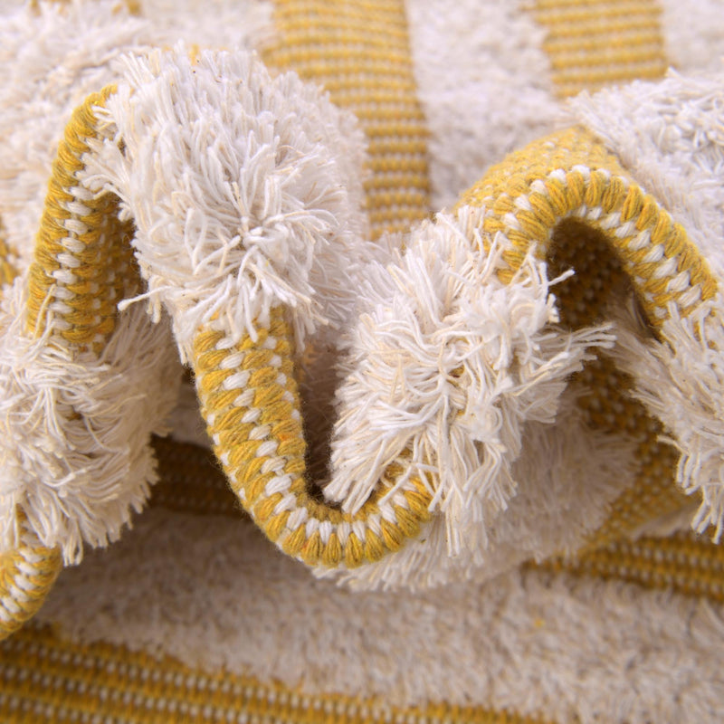 Marbella Meadows Collection Area Rug -  Costa Rectangle Yellow  lifestyle 26