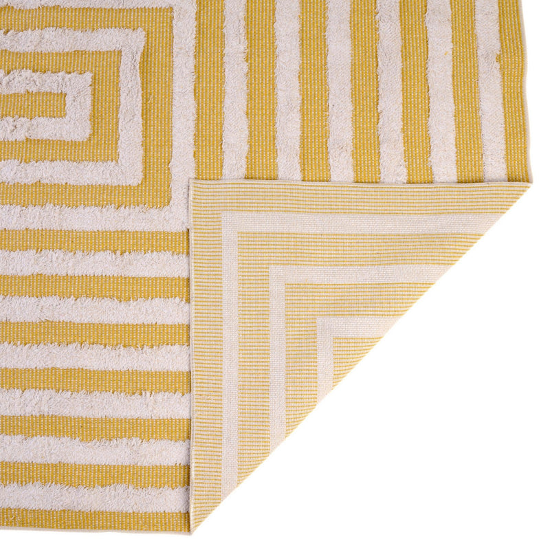 Marbella Meadows Collection Area Rug -  Costa Rectangle Yellow  lifestyle 30