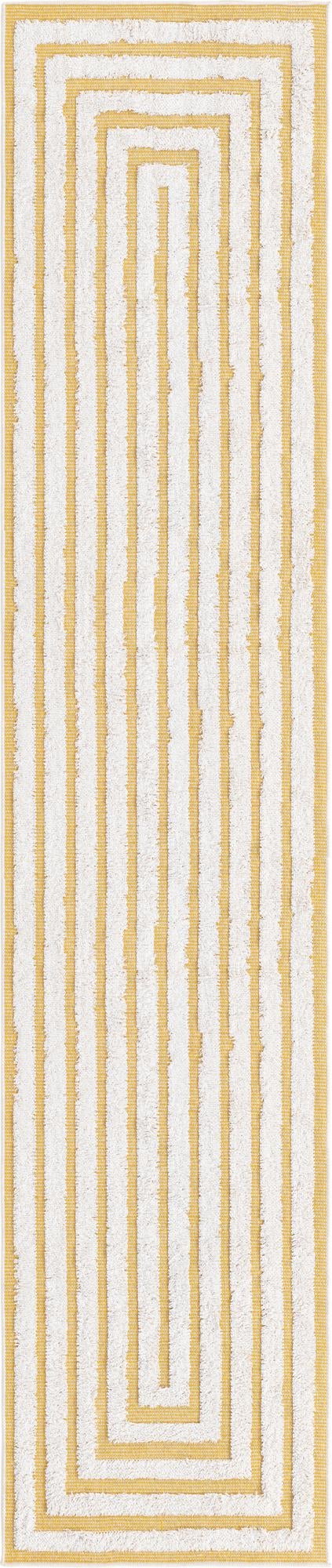 Marbella Meadows Collection Area Rug -  Costa Runner Yellow  lifestyle 82