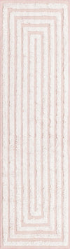 Marbella Meadows Collection Area Rug -  Costa Runner Pink  lifestyle 48