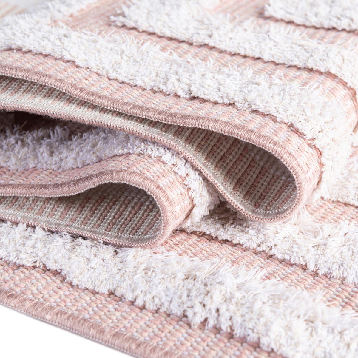 Marbella Meadows Collection Area Rug -  Costa Runner Pink  lifestyle 55