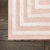 Marbella Meadows Collection Area Rug -  Costa Runner Pink  lifestyle 63