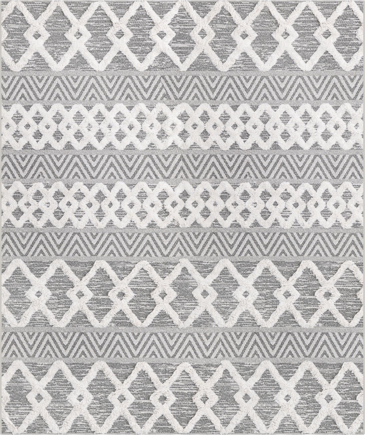 Marbella Meadows Collection Area Rug -  Solana Rectangle Anthracite Gray  lifestyle 4