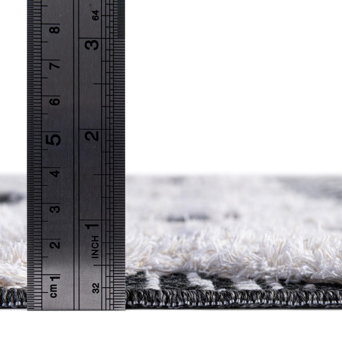 Marbella Meadows Collection Area Rug -  Solana Rectangle Black  lifestyle 20