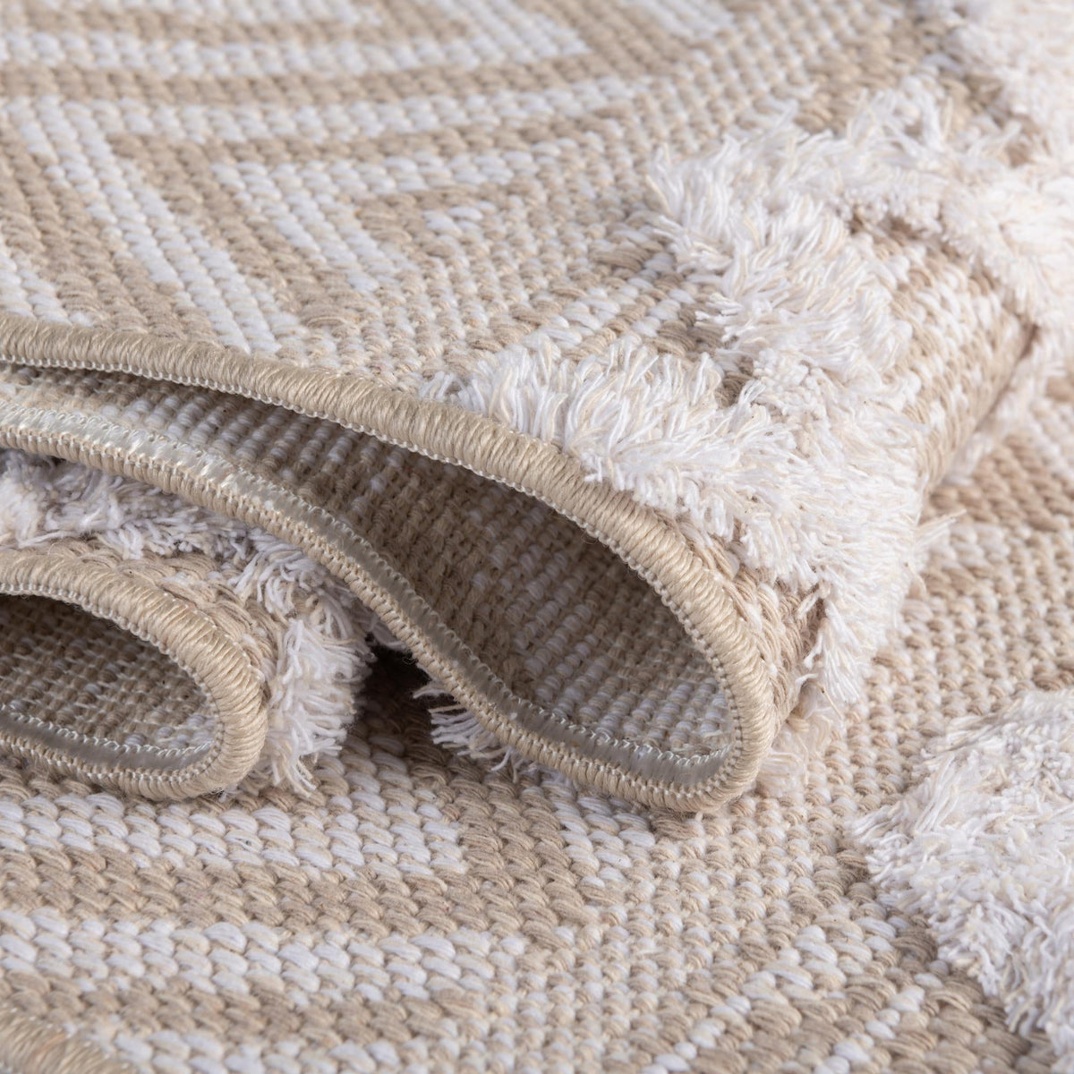 Marbella Meadows Collection Area Rug -  Solana Rectangle Beige  lifestyle 13