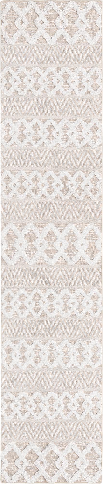 Marbella Meadows Collection Area Rug -  Solana Runner Beige  lifestyle 29