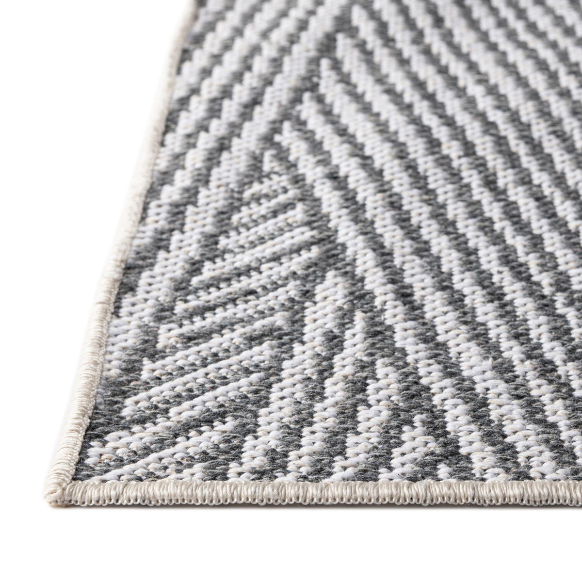 Marbella Meadows Collection Area Rug -  Alhambra Rectangle Anthracite Gray  lifestyle 18