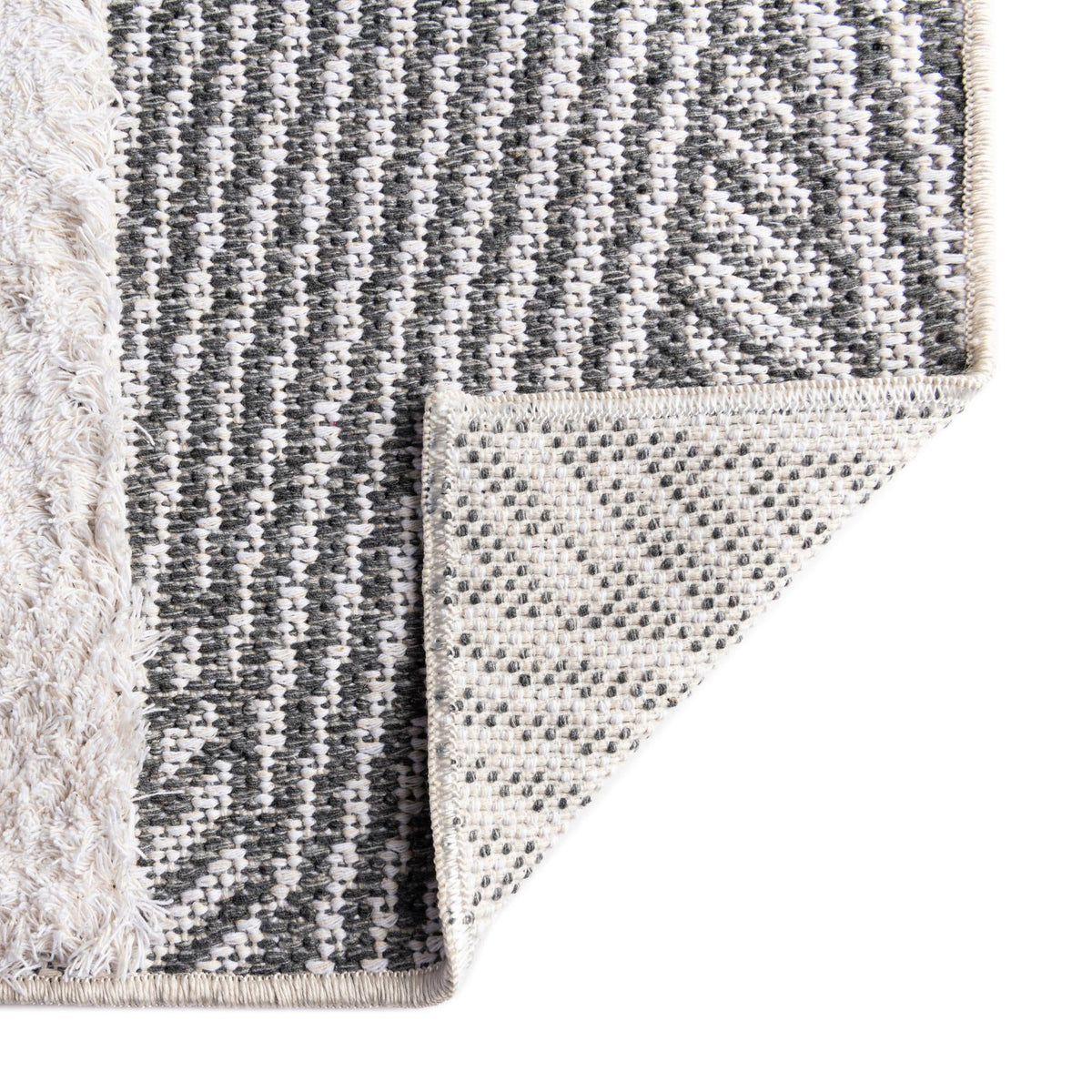 Marbella Meadows Collection Area Rug -  Alhambra Rectangle Anthracite Gray  lifestyle 24