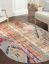 Sedona Vista Collection Area Rug -  Cholla Oval Multi  lifestyle 30