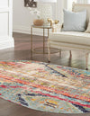 Sedona Vista Collection Area Rug -  Cholla Oval Multi  lifestyle 37