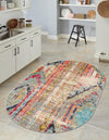 Sedona Vista Collection Area Rug -  Cholla Oval Multi  lifestyle 44