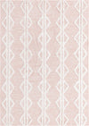 Marbella Meadows Collection Area Rug -  Azul Rectangle Pink  lifestyle 2