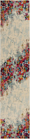 Chromatic Oasis Collection Area Rug -  Blush Runner Multi  lifestyle 60