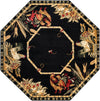 Rural Charm Collection Area Rug - Meadowbrook Octagon Black  lifestyle 42
