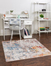 Spectrum Array Collection Area Rug -  Nebula Square Multi  lifestyle 20