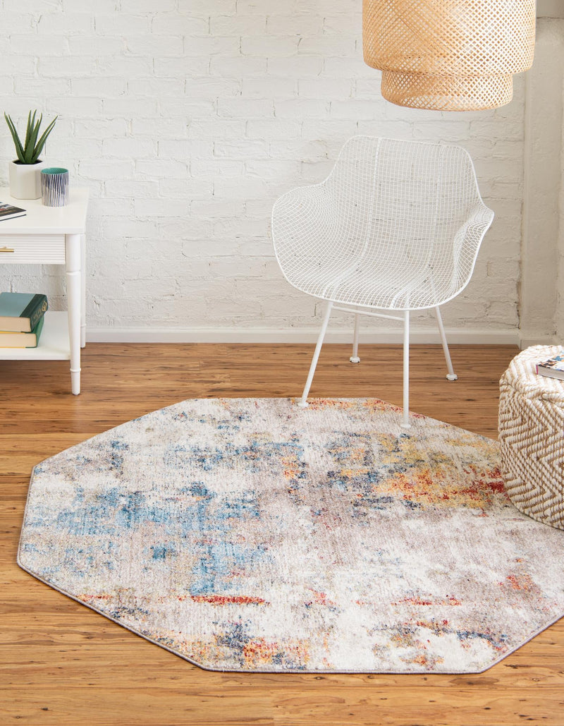 Spectrum Array Collection Area Rug -  Nebula Octagon Multi  lifestyle 24