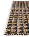 Himalaya Jute Collection Area Rug - Mumbai Rectangle Black  lifestyle 60
