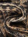 Himalaya Jute Collection Area Rug - Mumbai Rectangle Black  lifestyle 63