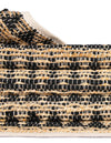 Himalaya Jute Collection Area Rug - Mumbai Rectangle Black  lifestyle 81