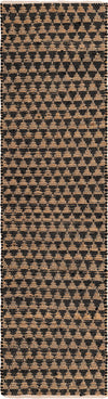 Osian Looms Collection Area Rug - Mumbai Runner Black  lifestyle 79