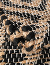 Osian Looms Collection Area Rug - Colaba Rectangle Black  lifestyle 72