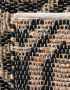 Osian Looms Collection Area Rug - Colaba Rectangle Black  lifestyle 77