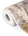 Lunar Luxe Collection Area Rug - Selene Octagon Ivory Beige  lifestyle 96