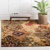 Bistro Lounge Collection Area Rug -  Piccolo Square Beige  lifestyle 21