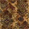 Bistro Lounge Collection Area Rug -  Piccolo Square Beige  lifestyle 18