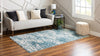 Serenity Sands Collection Area Rug - Dunescape Rectangle Blue  lifestyle 9