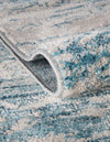 Serenity Sands Collection Area Rug - Dunescape Rectangle Blue  lifestyle 17