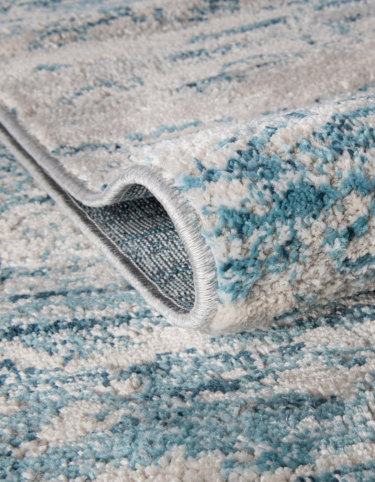 Serenity Sands Collection Area Rug - Dunescape Rectangle Blue  lifestyle 17