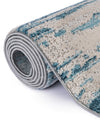 Serenity Sands Collection Area Rug - Dunescape Rectangle Blue  lifestyle 35