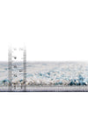 Serenity Sands Collection Area Rug - Dunescape Runner Blue  lifestyle 84